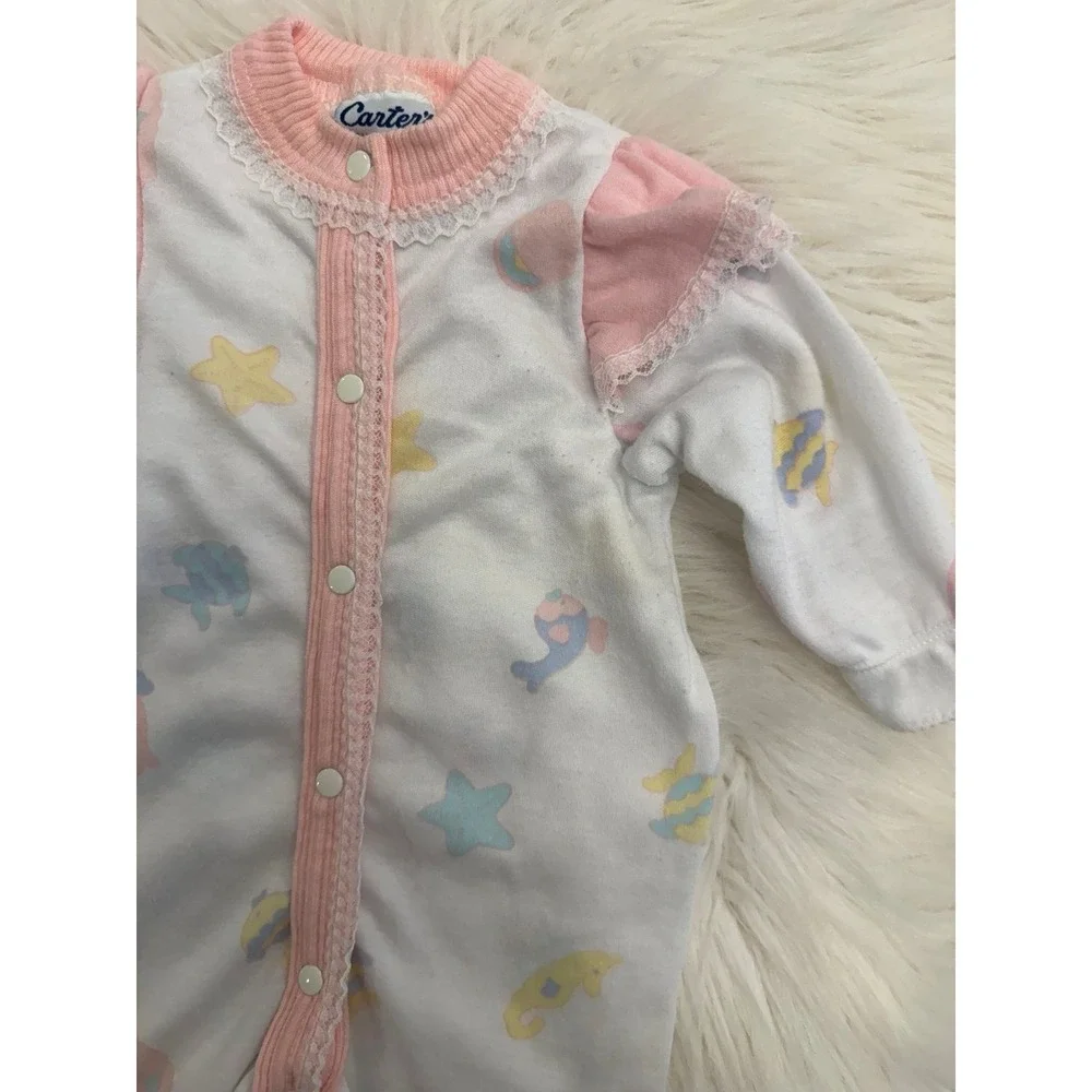 Vintage‎ Carters sleeper ocean design 0/3m